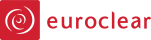 Euroclear logo RED - HORIZONTAL PMS 186C